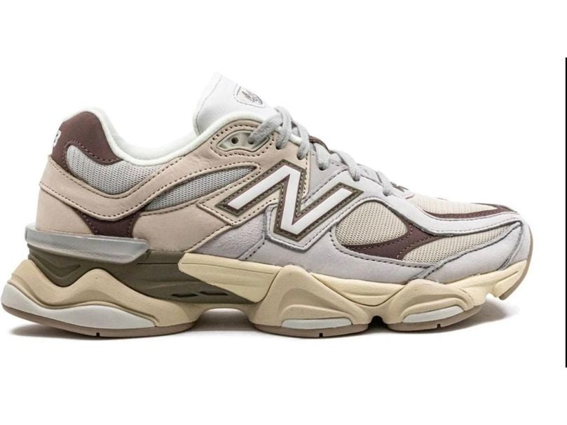 New Balance 9060 Light Gray & Light Olive