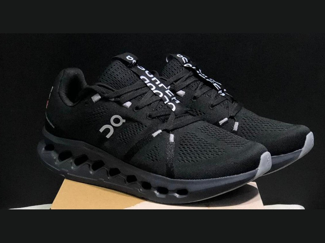 On cloud - Black and white