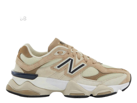 New Balance 9060 cream & brown