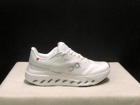 On cloud - white